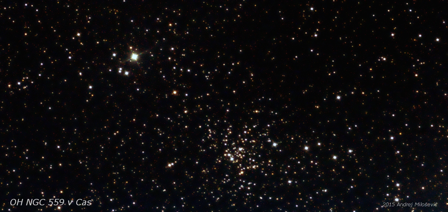  NGC559 OH magn.9,5 v souhvězdí Kasiopea.23.10.2015.