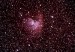NGC281  Pacman emisní mlhov. v OH,v Casiopei 7,4 magn.7.9.13 
